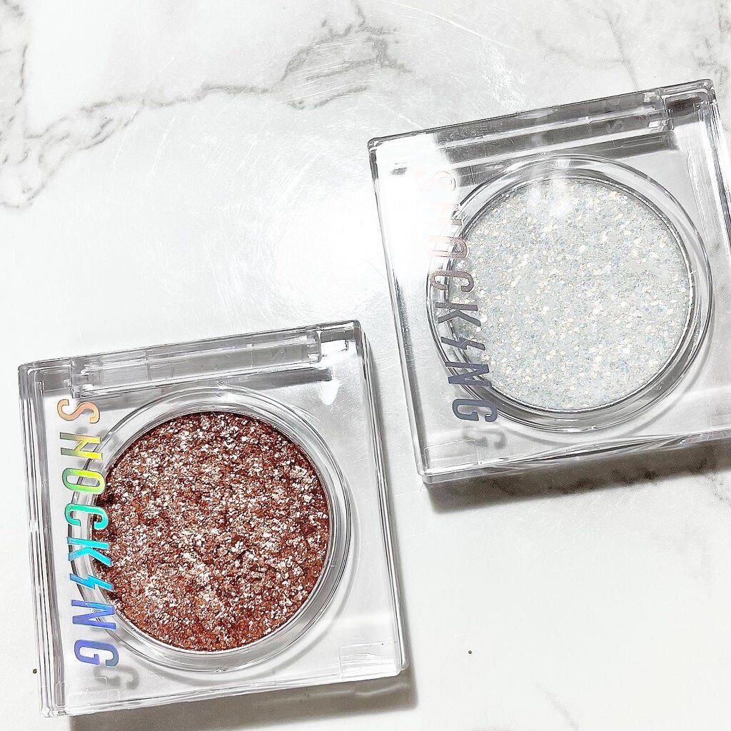 THE SHOCKING BEAM GLITTER/TONYMOLY/単色アイシャドウを使ったクチコミ(1枚目)