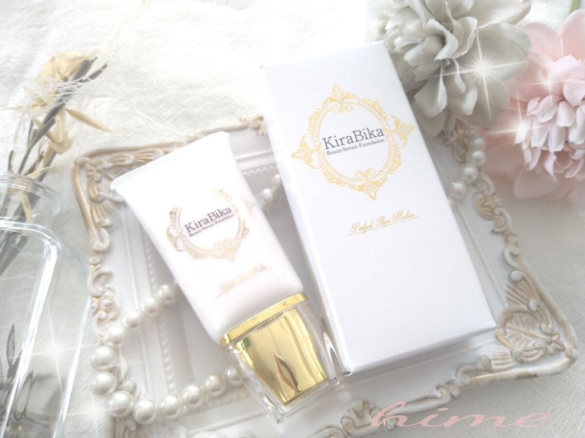 きらびか ビューティーセラムファンデーション/KiraBika/リキッドファンデーションを使ったクチコミ(1枚目)