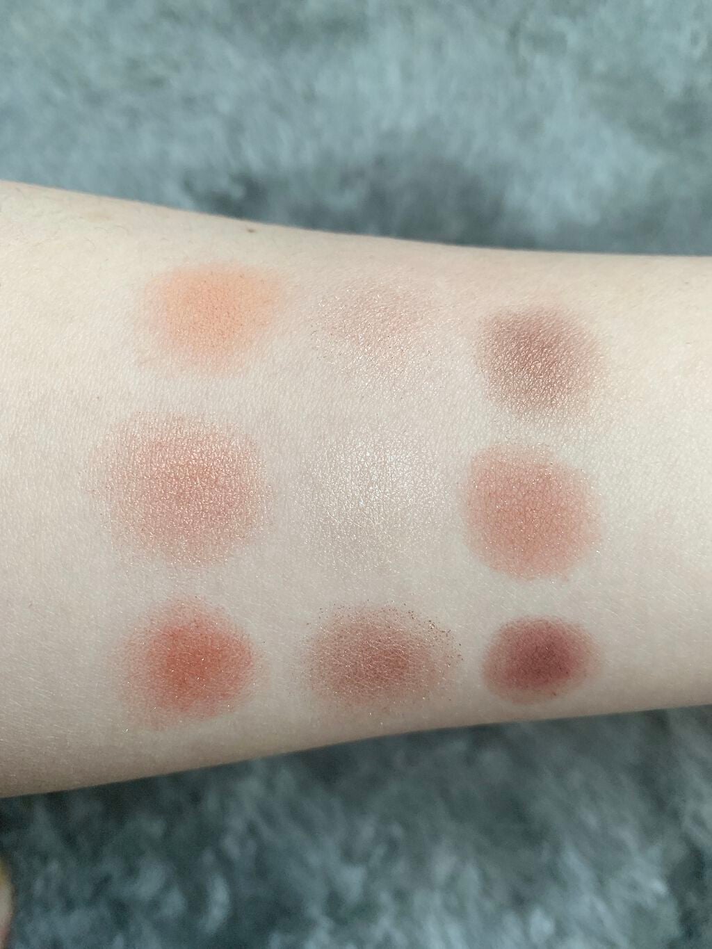 UR GLAM BLOOMING EYE COLOR PALETTE/U R GLAM/アイシャドウパレットを使ったクチコミ(3枚目)