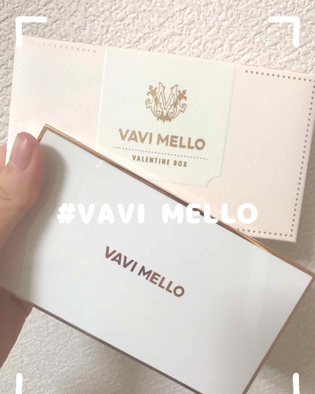 バレンタインボックス/VAVI MELLO/アイシャドウパレットを使ったクチコミ(1枚目)