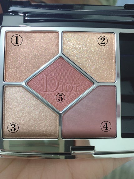 【旧】サンク クルール クチュール/Dior/アイシャドウパレットを使ったクチコミ(2枚目)