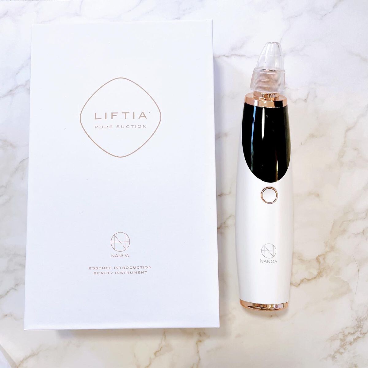 LIFTIA 毛穴吸引器/NANOA/美顔器・マッサージを使ったクチコミ（2枚目）