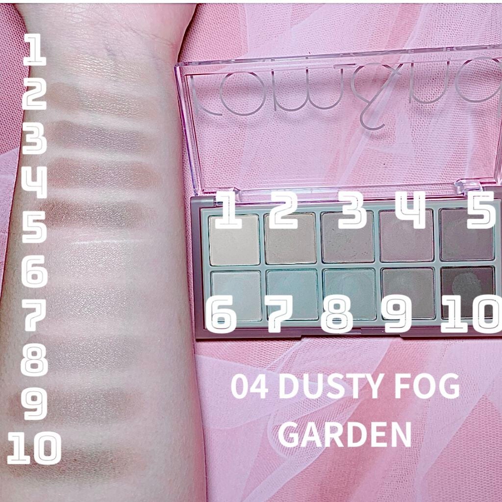 ベターザンパレット/rom&nd/アイシャドウパレットを使ったクチコミ(2枚目)