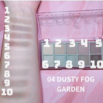 ベターザンパレット/rom&nd/アイシャドウパレットを使ったクチコミ(2枚目)