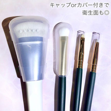 okhee 白玉ファンデーションブラシ/SOOA DOR/メイクブラシを使ったクチコミ(4枚目)