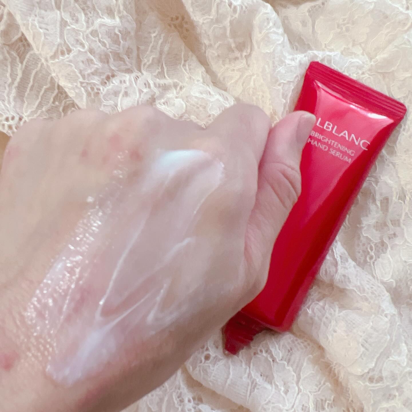 ハンド&リップ セラム セット/ALBLANC/その他キットセットを使ったクチコミ（3枚目）