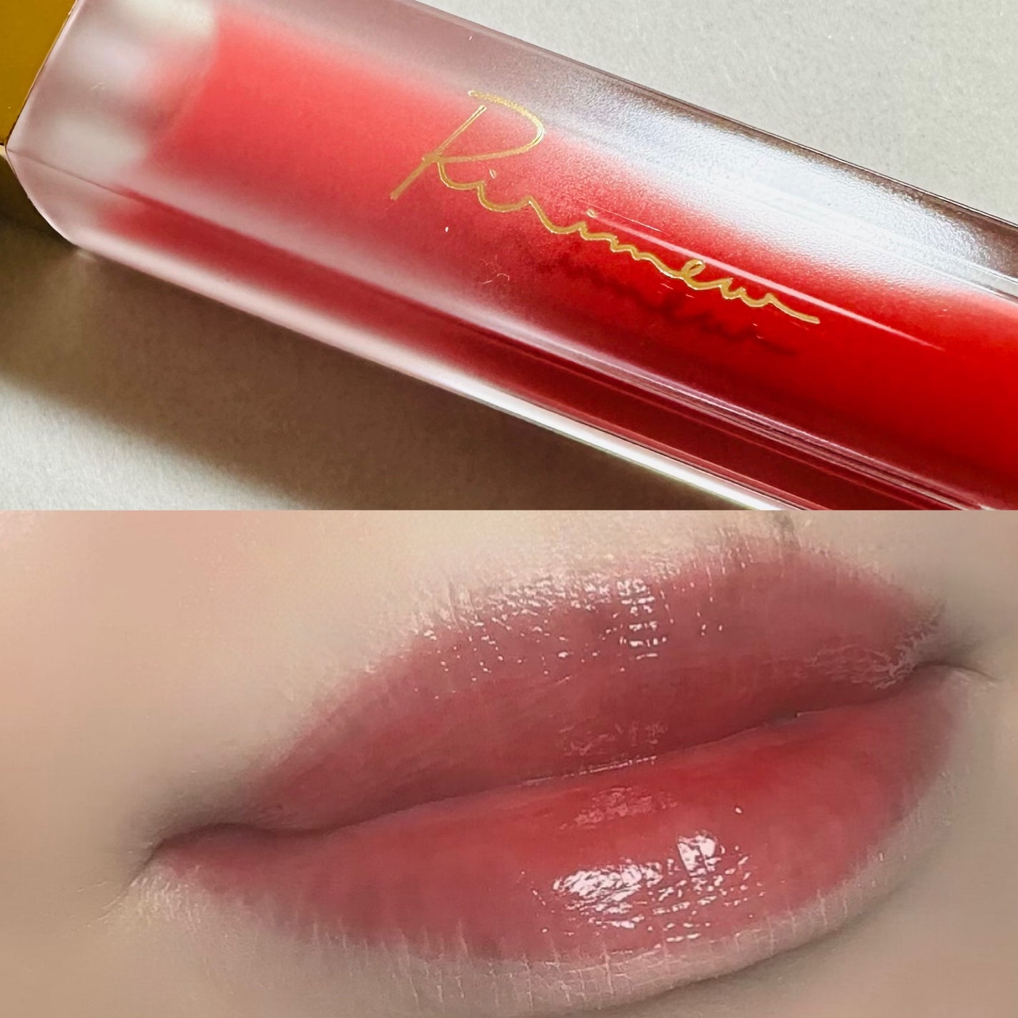 ミューテッドシアーティント/Ririmew/リップティントを使ったクチコミ(3枚目)