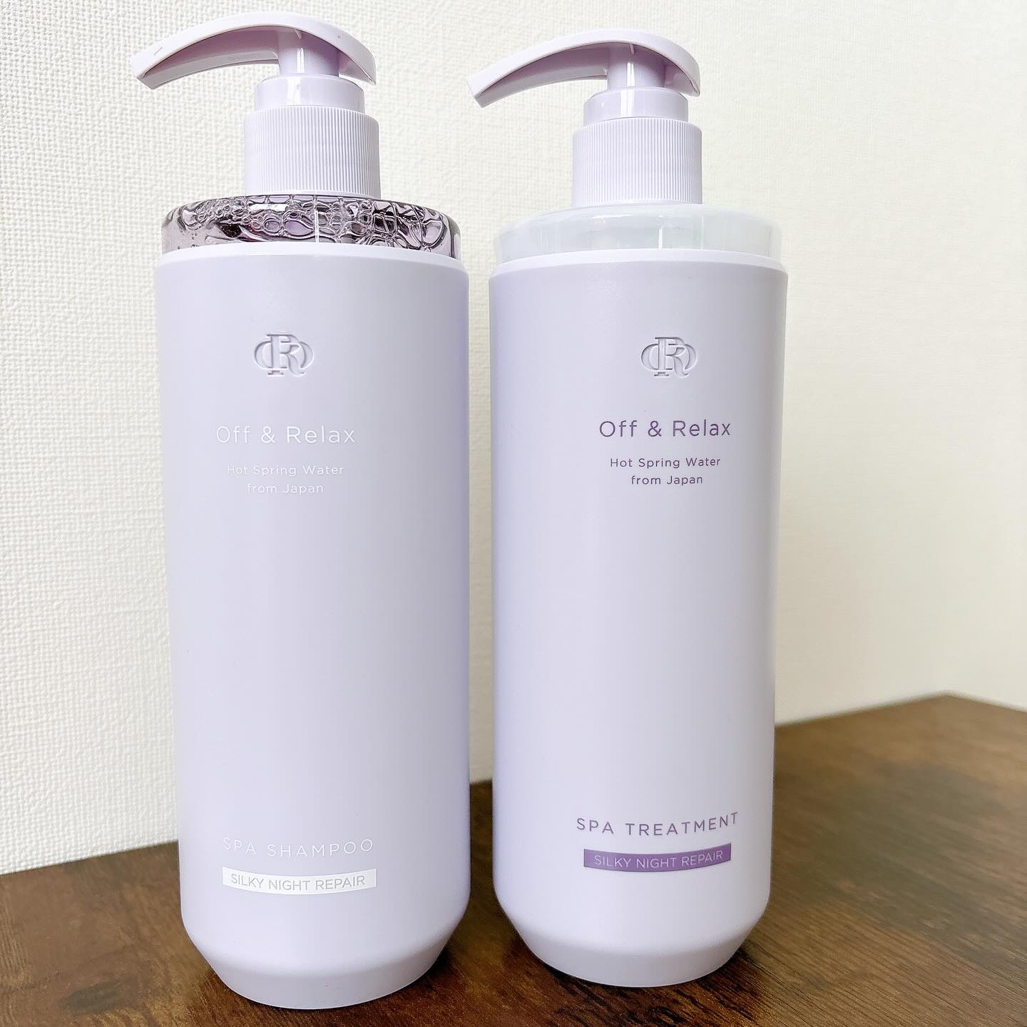 ＯＲ スパ・シャンプー／ヘアトリートメント シルキーナイトリペア/Off&Relax/市販シャンプーを使ったクチコミ（1枚目）