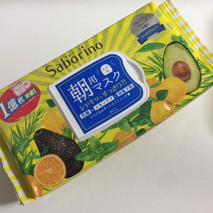 目ざまシート ひきしめタイプ/サボリーノ/シートマスク・パックを使ったクチコミ(1枚目)