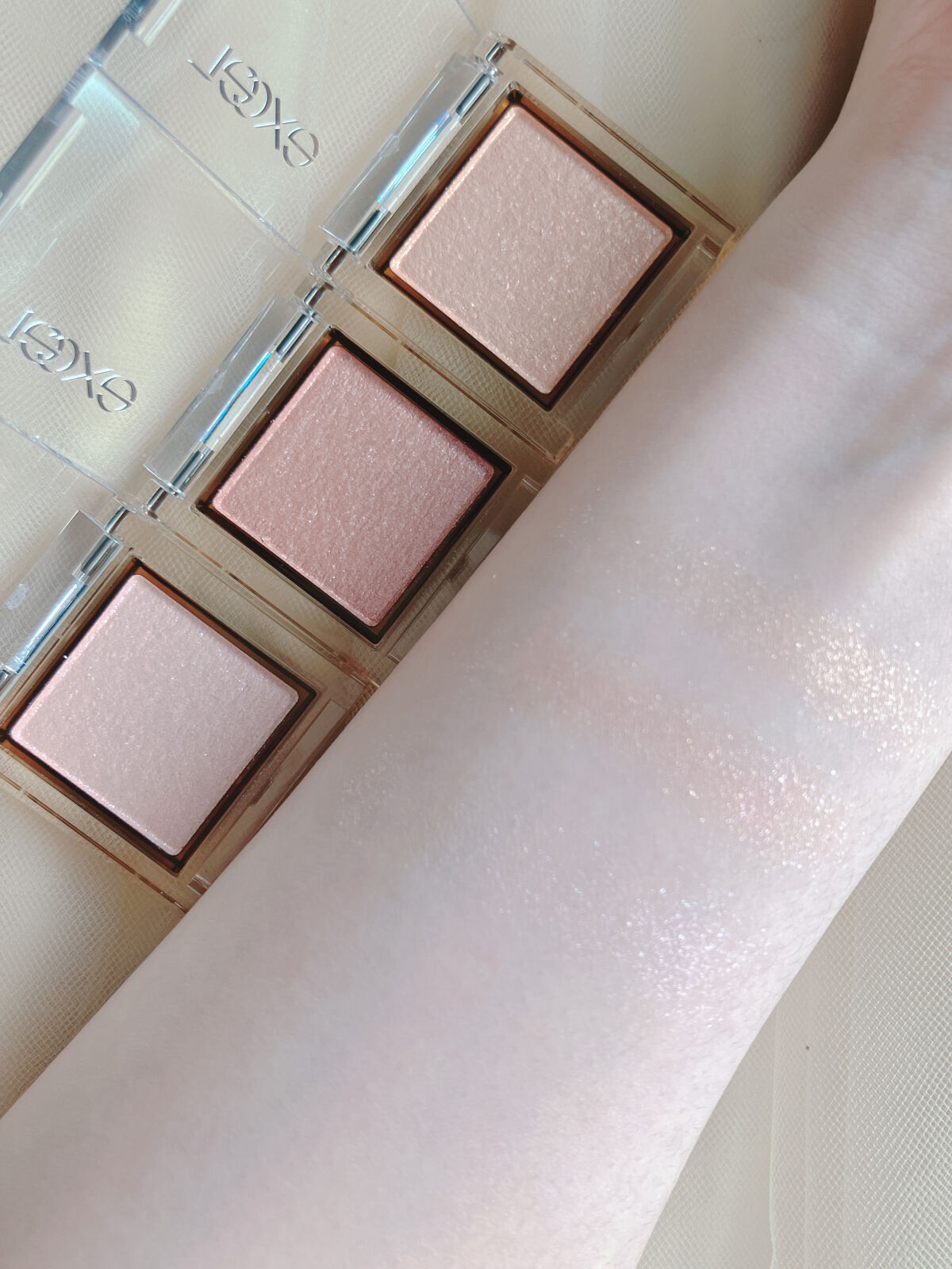 アイプランナー/excel/単色アイシャドウを使ったクチコミ（3枚目）