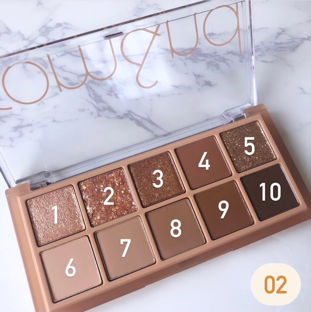 ベターザンパレット/rom&nd/アイシャドウパレットを使ったクチコミ(3枚目)