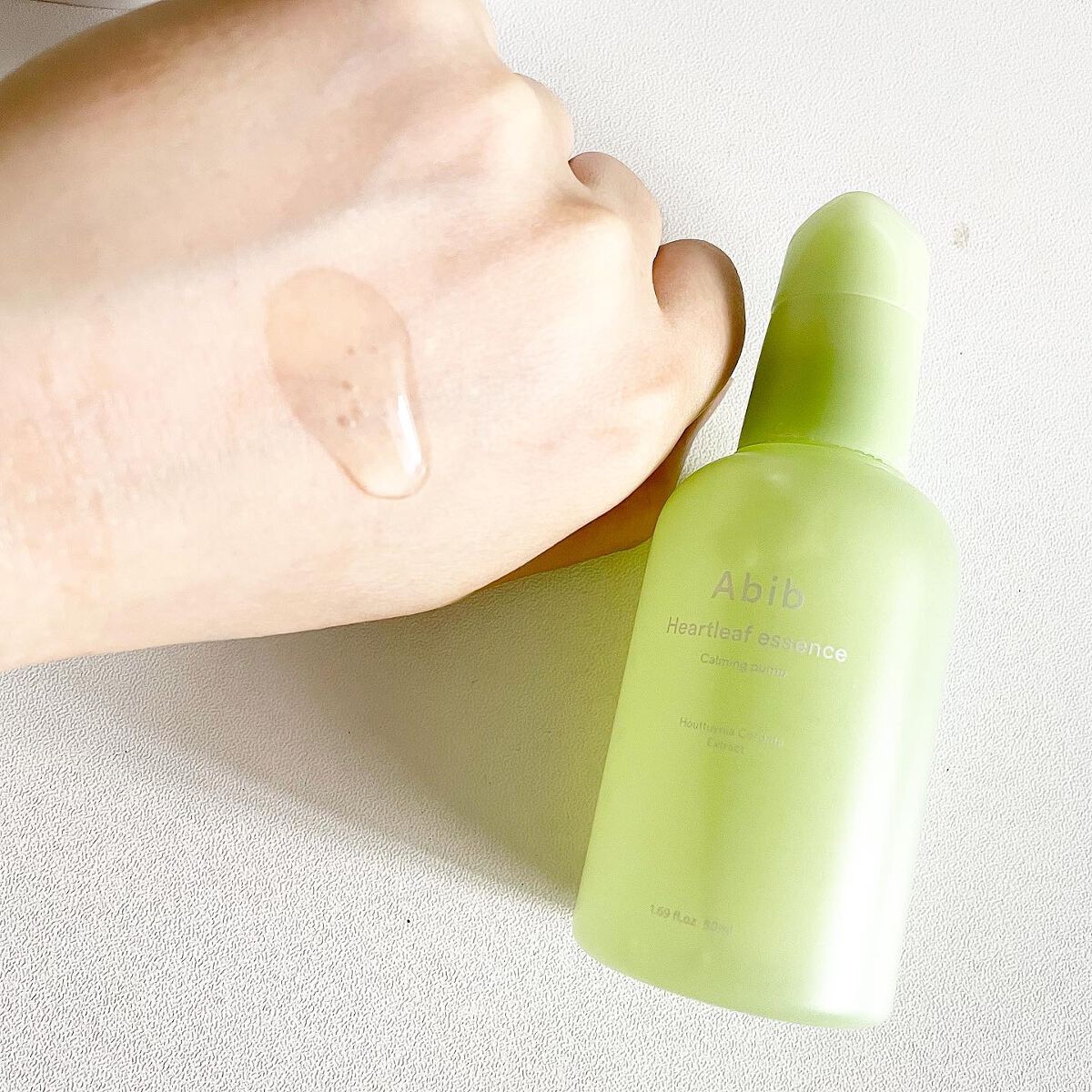 ドクダミ エッセンス カーミングポンプ/Abib /美容液を使ったクチコミ(2枚目)