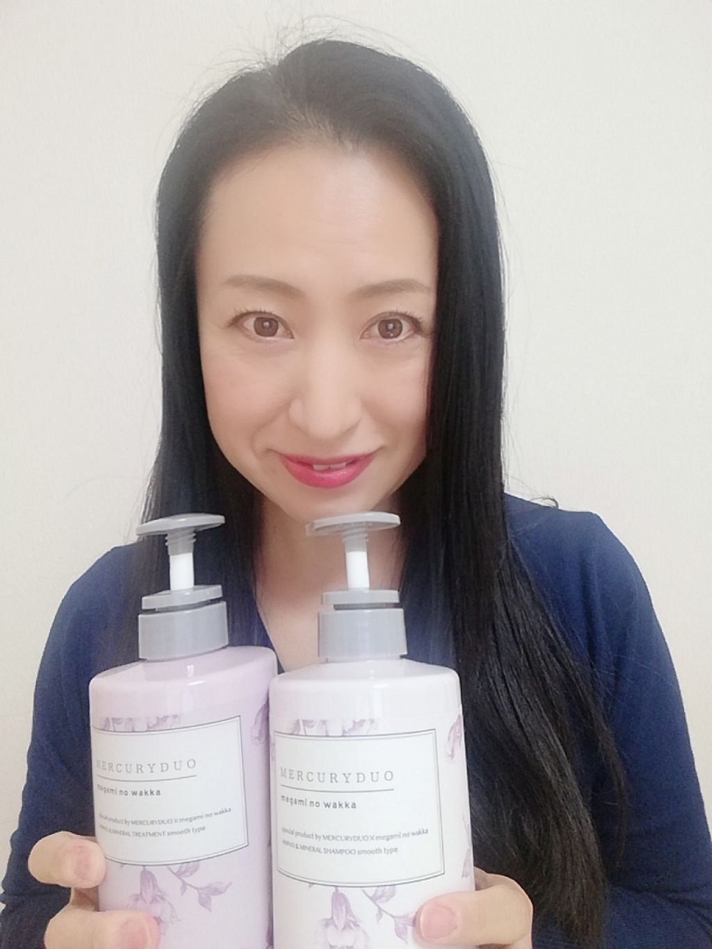 MERCURYDUO シャンプー【スムース】・トリートメント【スムース】/R&/市販シャンプーを使ったクチコミ（1枚目）