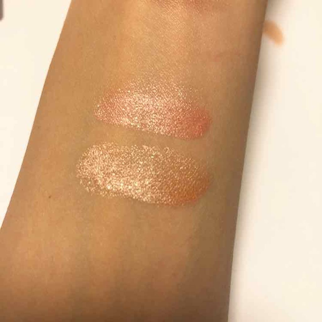 シャイニーグロウアイズD/DAISO/ジェル・クリームアイシャドウを使ったクチコミ（3枚目）