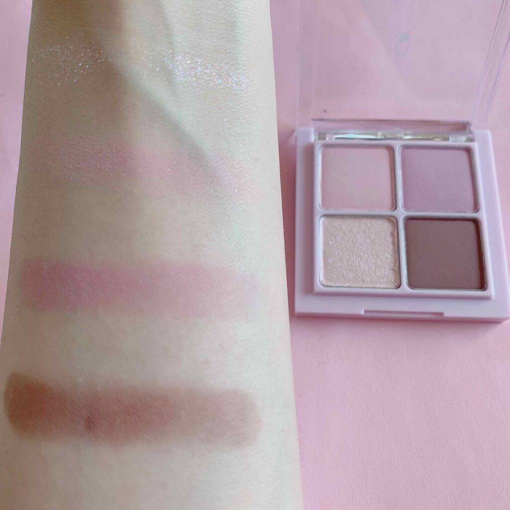 ベターザンアイズ ミルクシリーズ/rom&nd/アイシャドウパレットを使ったクチコミ（2枚目）