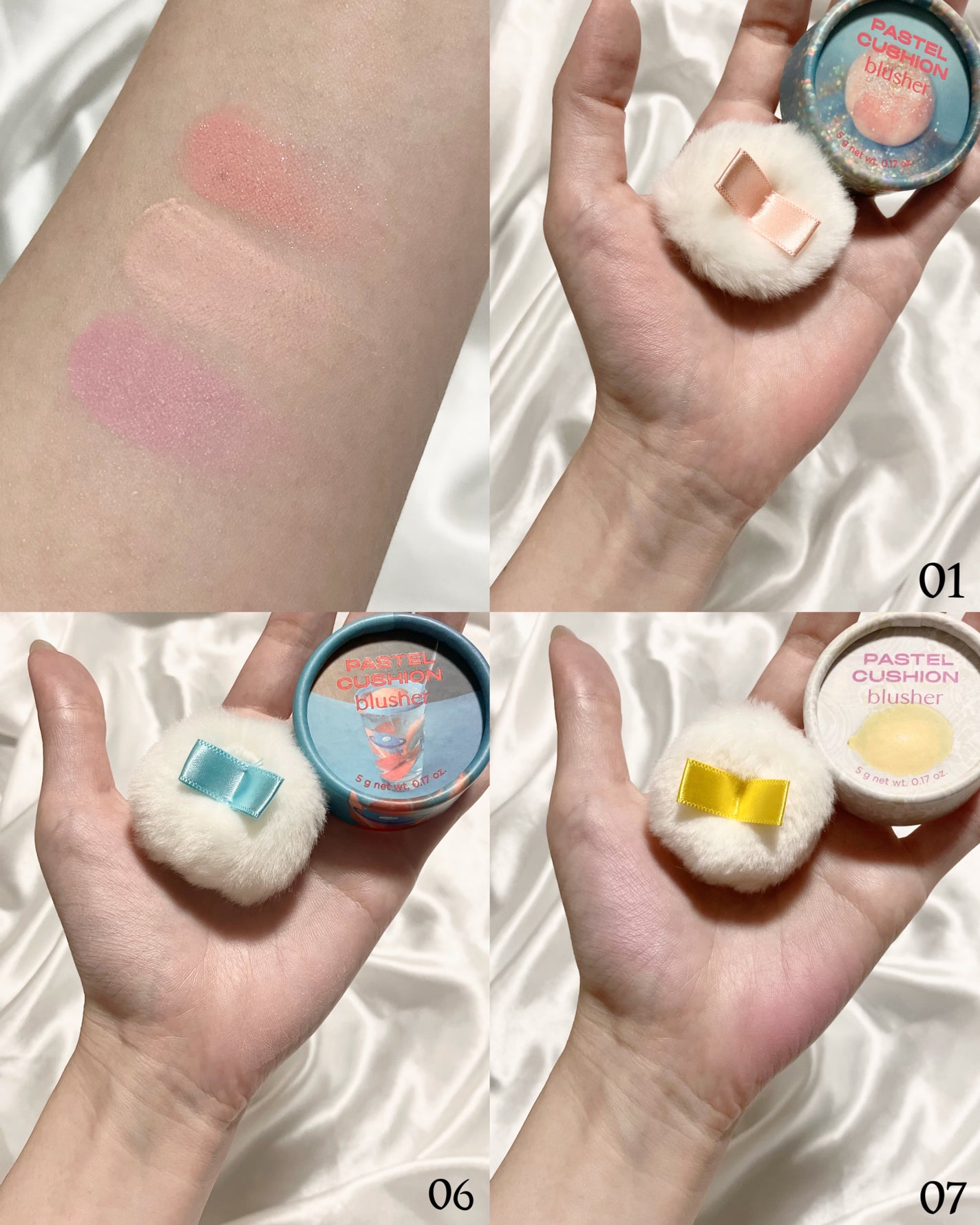 パステルクッションブラッシャー/THE FACE SHOP/パウダーチークを使ったクチコミ(7枚目)