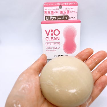 ペリカン石鹸 VIO CLEANのクチコミ「ペリカン石鹸のVIO CLEANを使用しました😊

デリケートゾーン用の肌荒れ・ニオイケア用の.....」（3枚目）