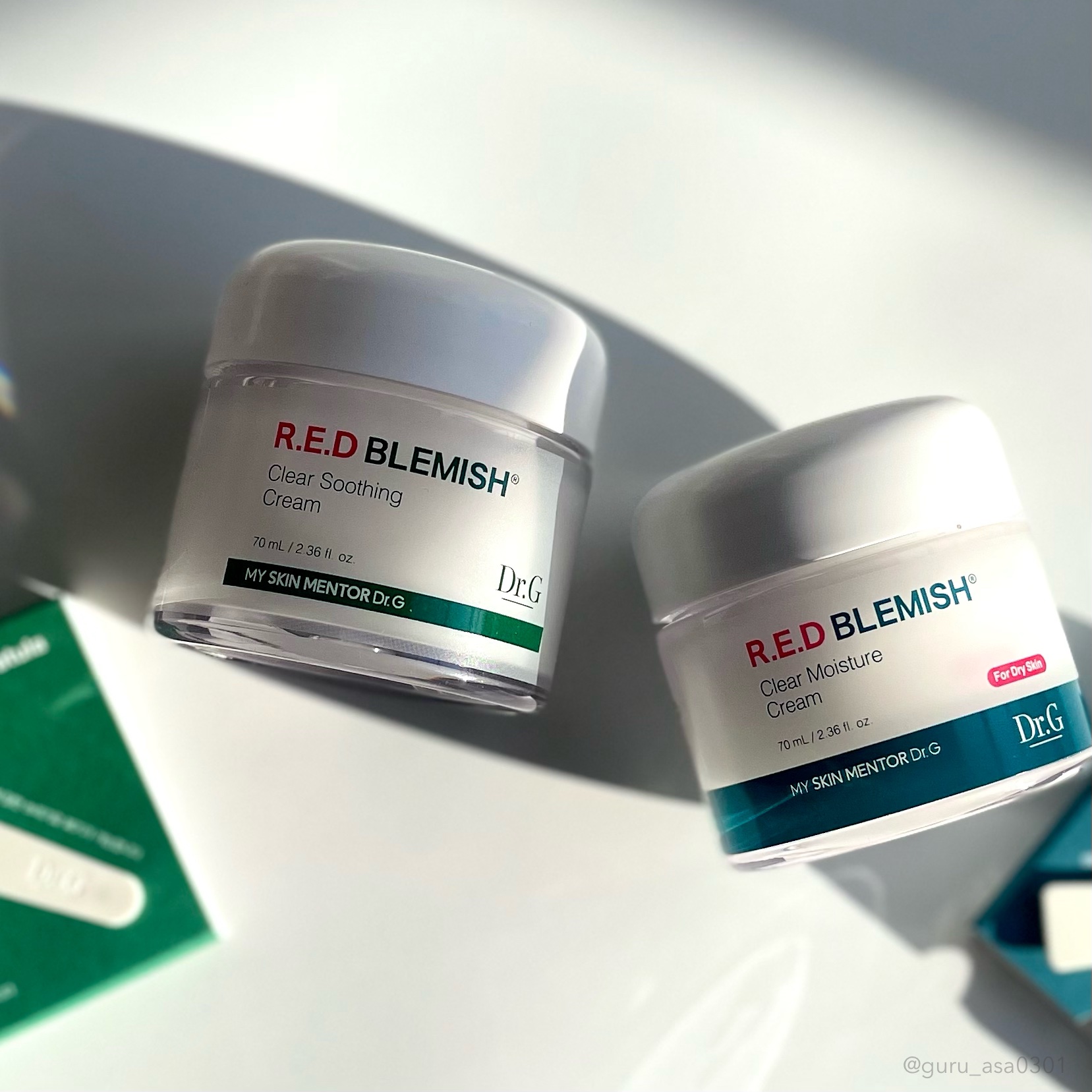 レッドブレミッシュ クリアスージングクリーム/Dr.G/フェイスクリームを使ったクチコミ（1枚目）