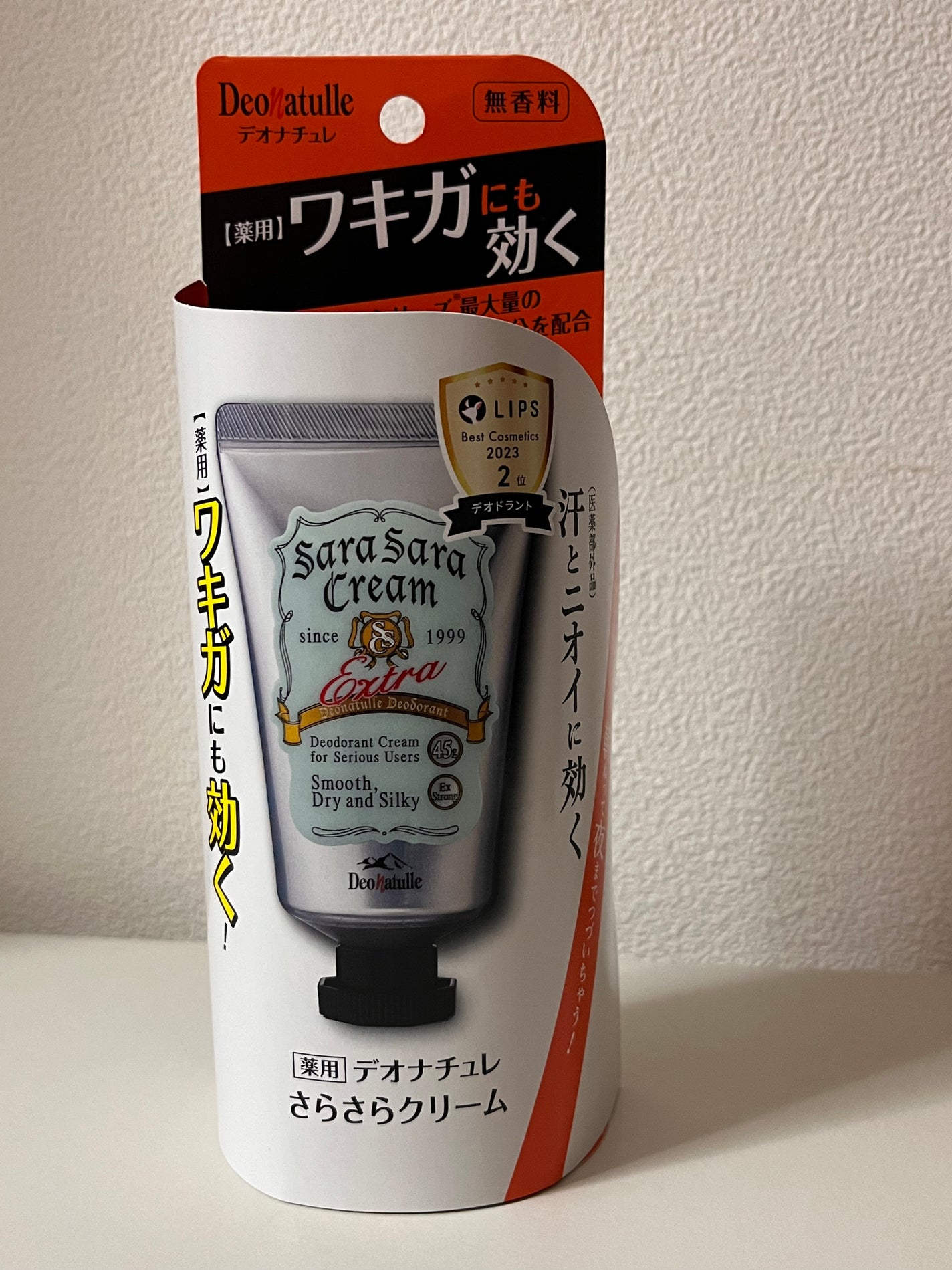 薬用さらさらクリーム/デオナチュレ/デオドラント・制汗剤を使ったクチコミ(1枚目)