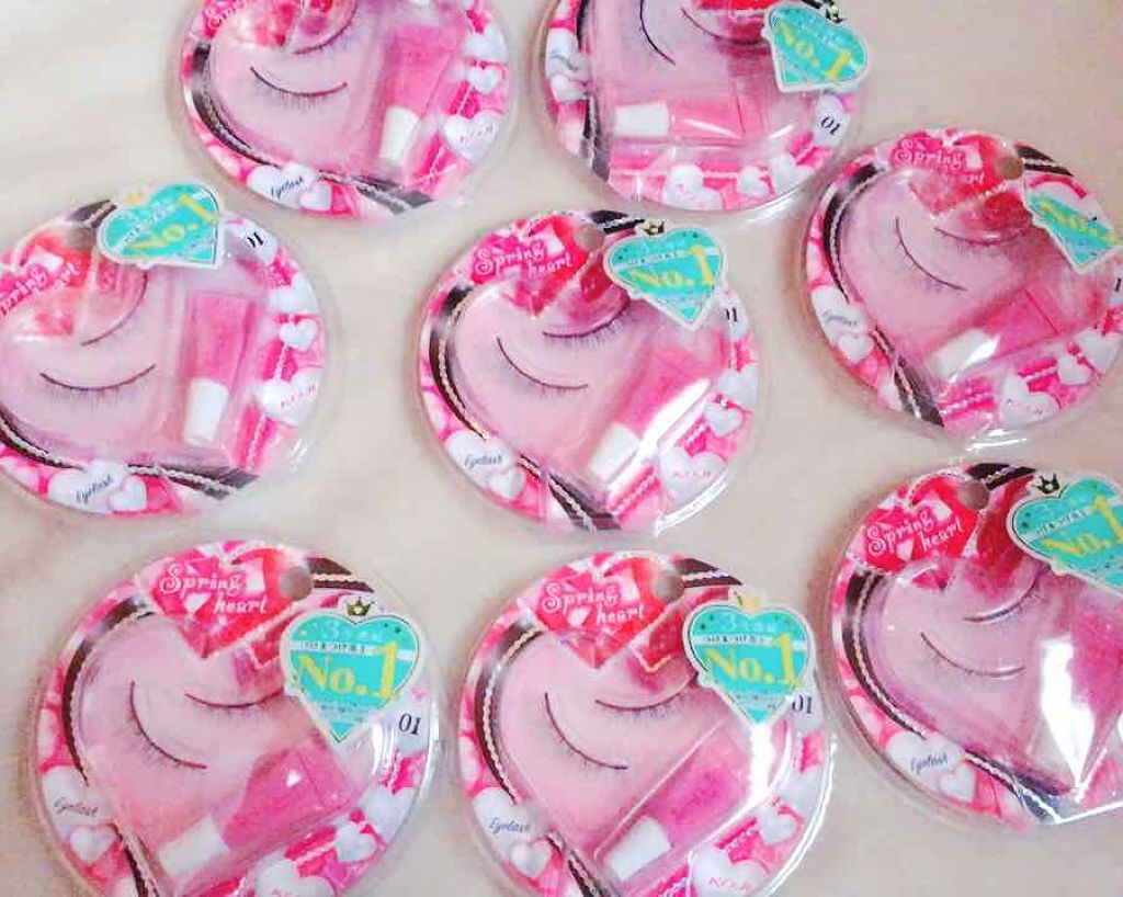 スプリングハート アイラッシュ/スプリングハート/つけまつげを使ったクチコミ(1枚目)