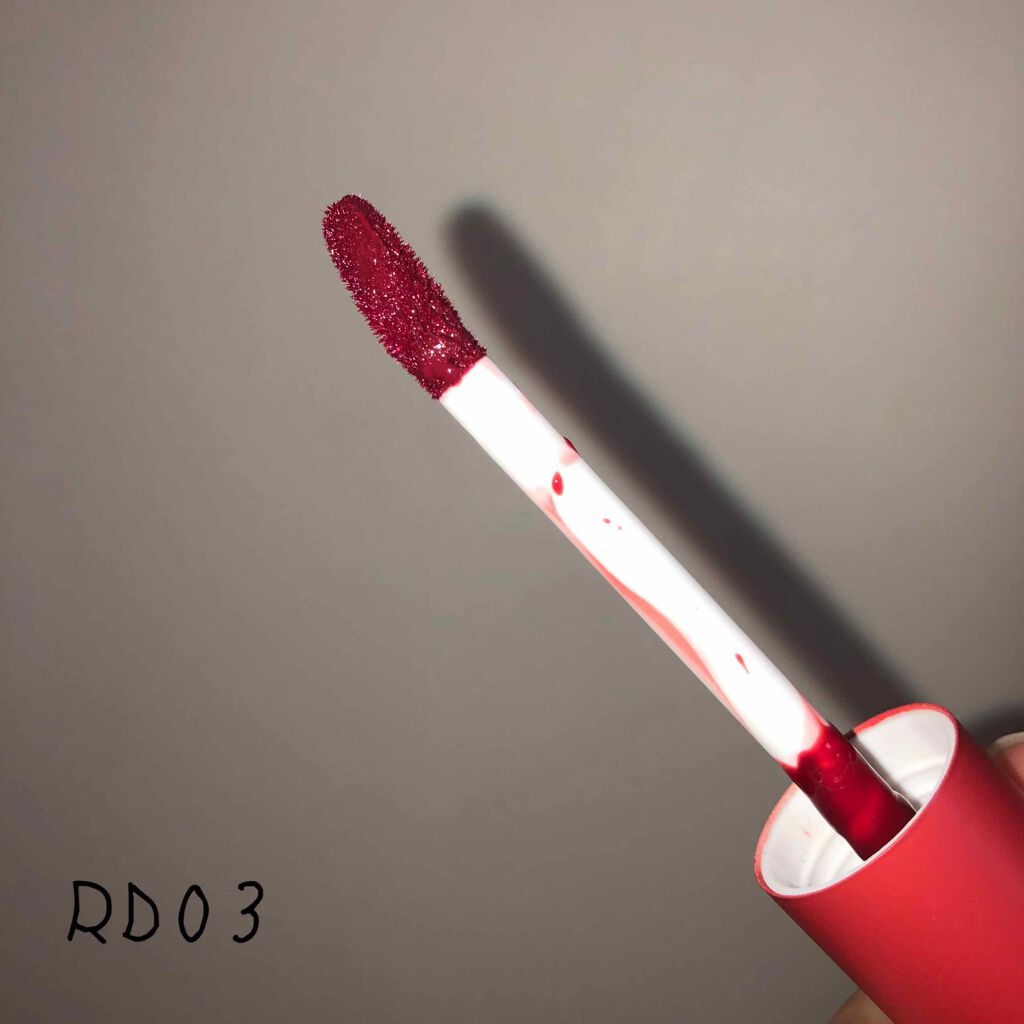 アピュー ジューシーパン ティント #LITCHI/A’pieu/リップティントを使ったクチコミ（3枚目）