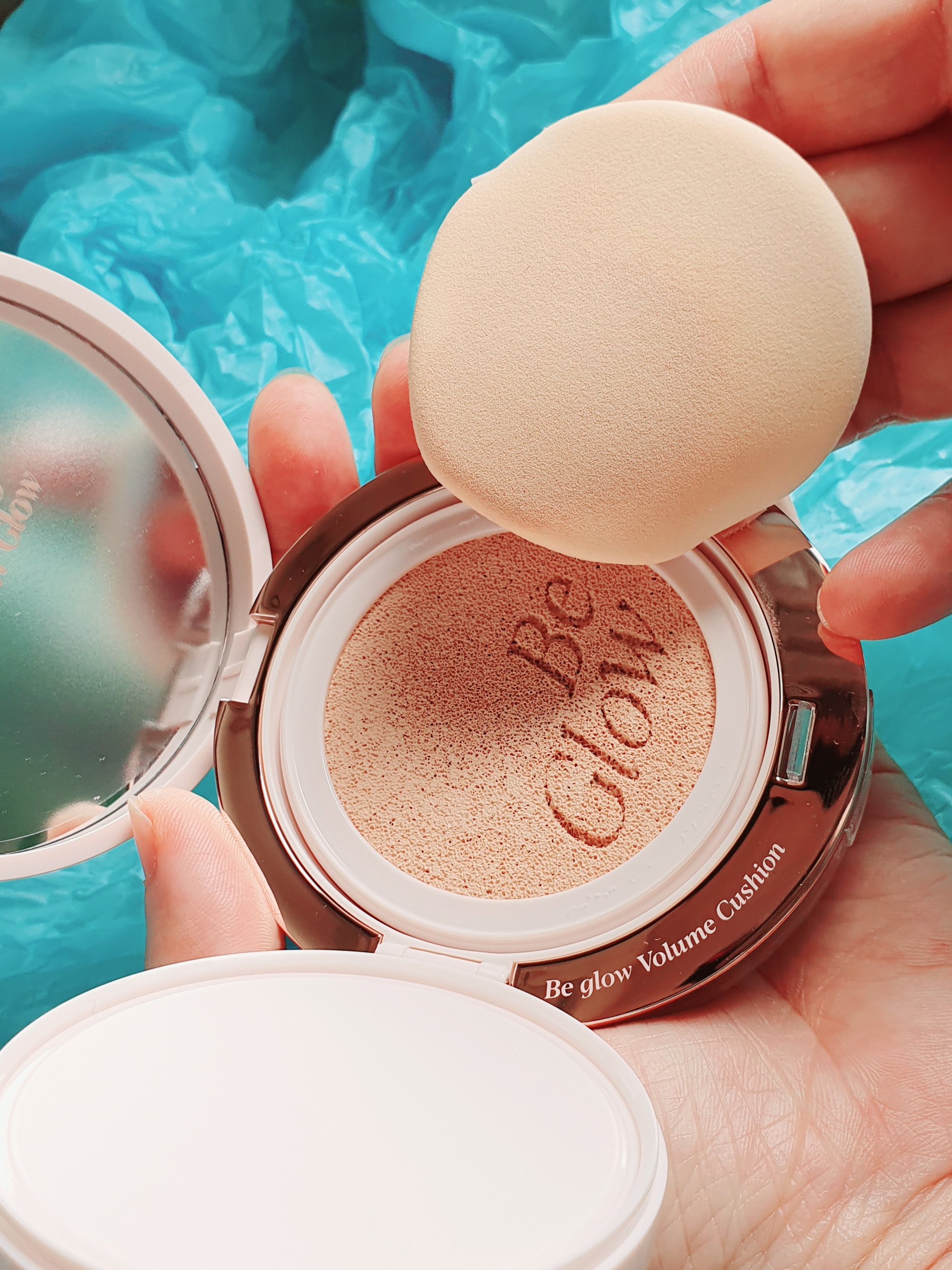 エスポア ビーグロー ボリュームクッション 22 ペタル/espoir/クッションファンデーションを使ったクチコミ（1枚目）