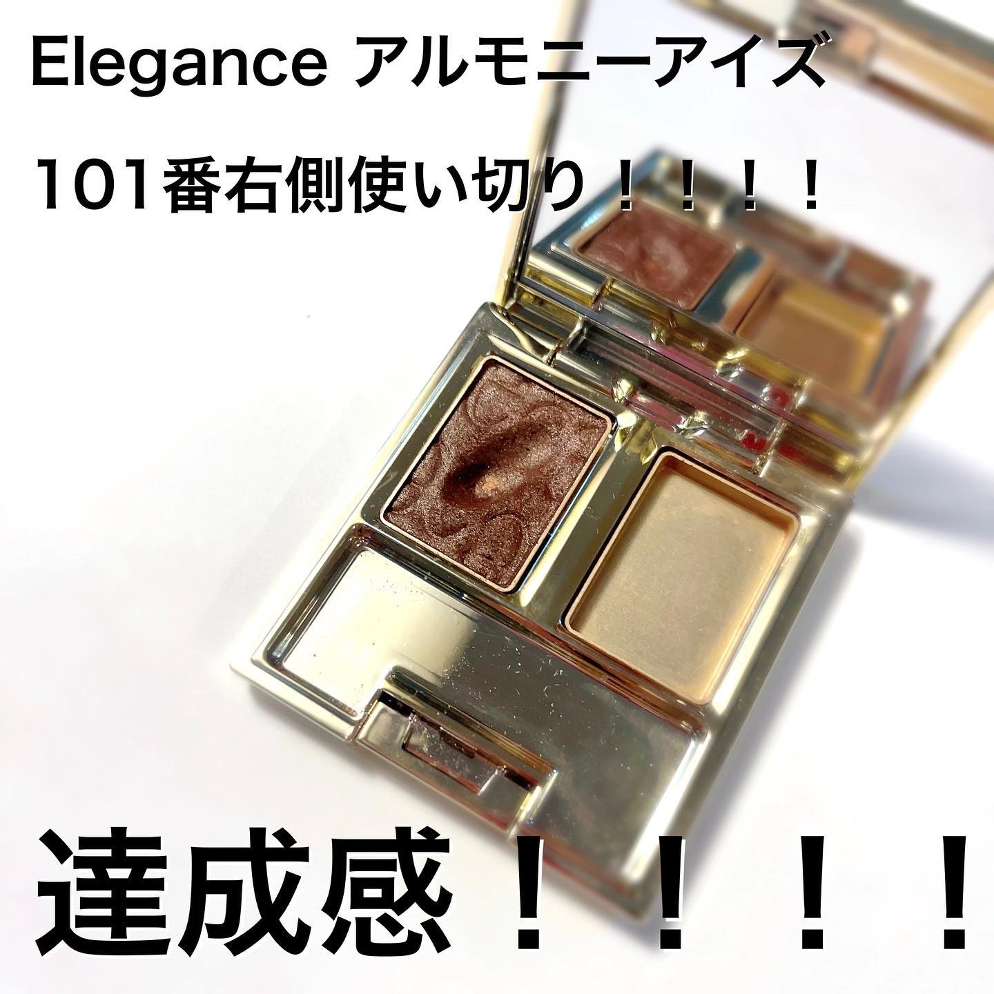 エレガンス アルモニーアイズ 01/Elégance/アイシャドウパレットを使ったクチコミ（1枚目）