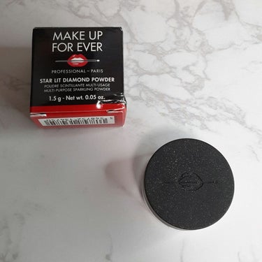 スターリットダイアモンドパウダー 104 ブルーホワイト/MAKE UP FOR EVER/シングルアイシャドウを使ったクチコミ（1枚目）