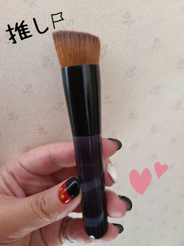 ファンデーションブラシ 131/SHISEIDO/メイクブラシを使ったクチコミ（1枚目）