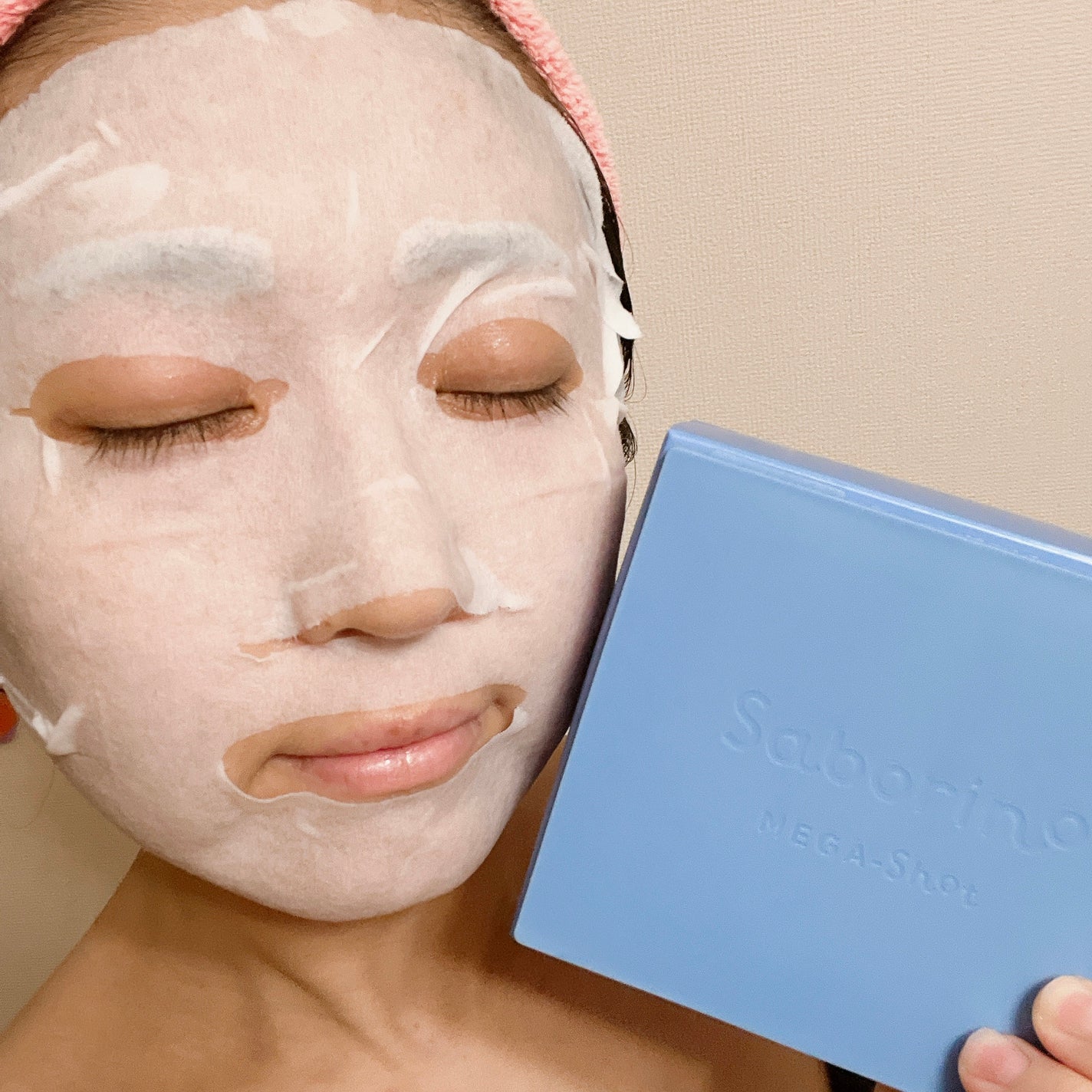 サボリーノ メガショット 朝用ツヤピールマスク CC/サボリーノ/シートマスク・パックを使ったクチコミ(5枚目)