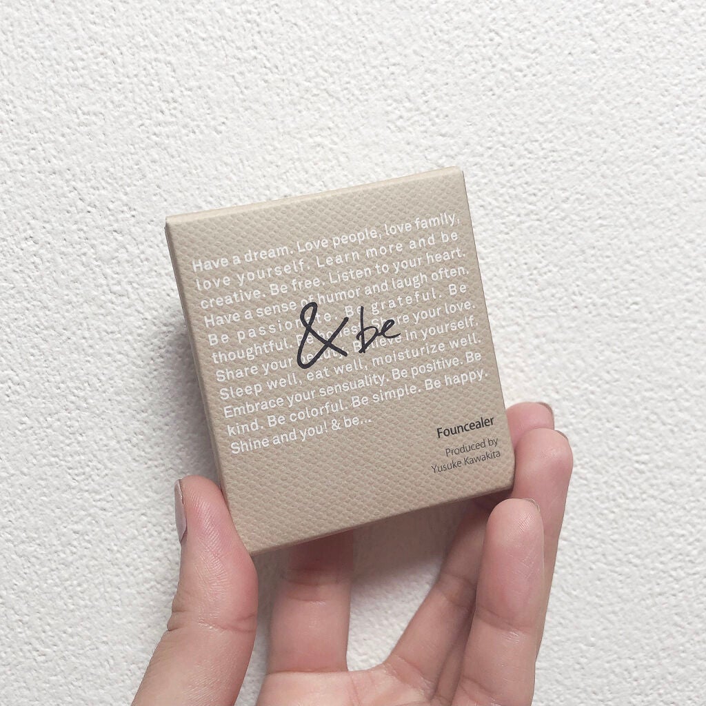 &be ファンシーラー/&be/パレットコンシーラーを使ったクチコミ(3枚目)