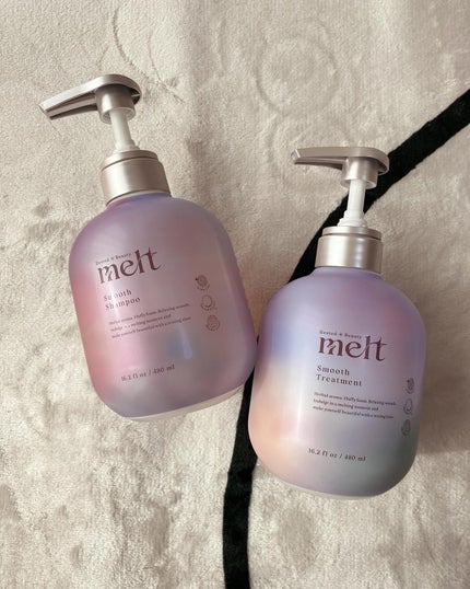 メルト スムースシャンプー/トリートメント/melt/市販シャンプーを使ったクチコミ(1枚目)