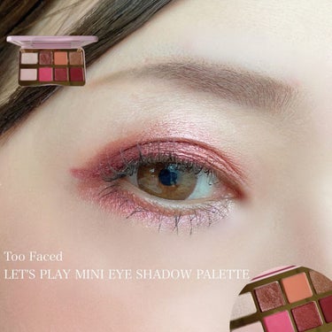 レッツ プレイ ミニ アイシャドウ パレット/Too Faced/パウダーアイシャドウを使ったクチコミ（1枚目）