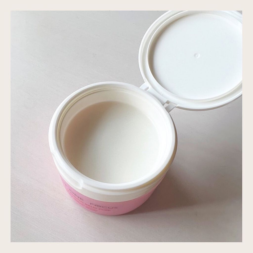 パーフェクトワンフォーカス スムースクレンジングバーム ピュア/PERFECT ONE  FOCUS/クレンジングバームを使ったクチコミ（2枚目）