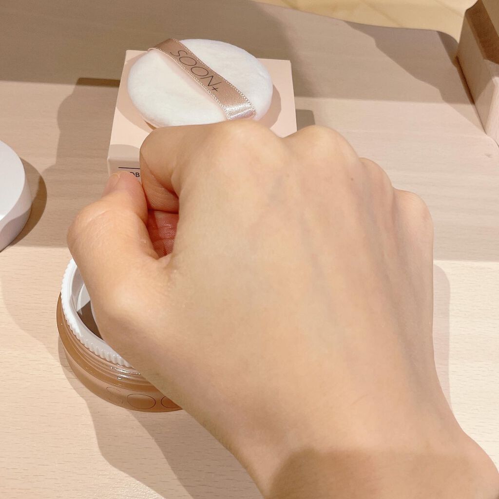 SOON+ プロバイオティクスミューンパウダー/soon＋/ルースパウダーを使ったクチコミ（2枚目）