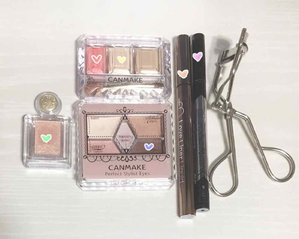 【旧品】パーフェクトスタイリストアイズ/キャンメイク/アイシャドウパレットを使ったクチコミ（2枚目）