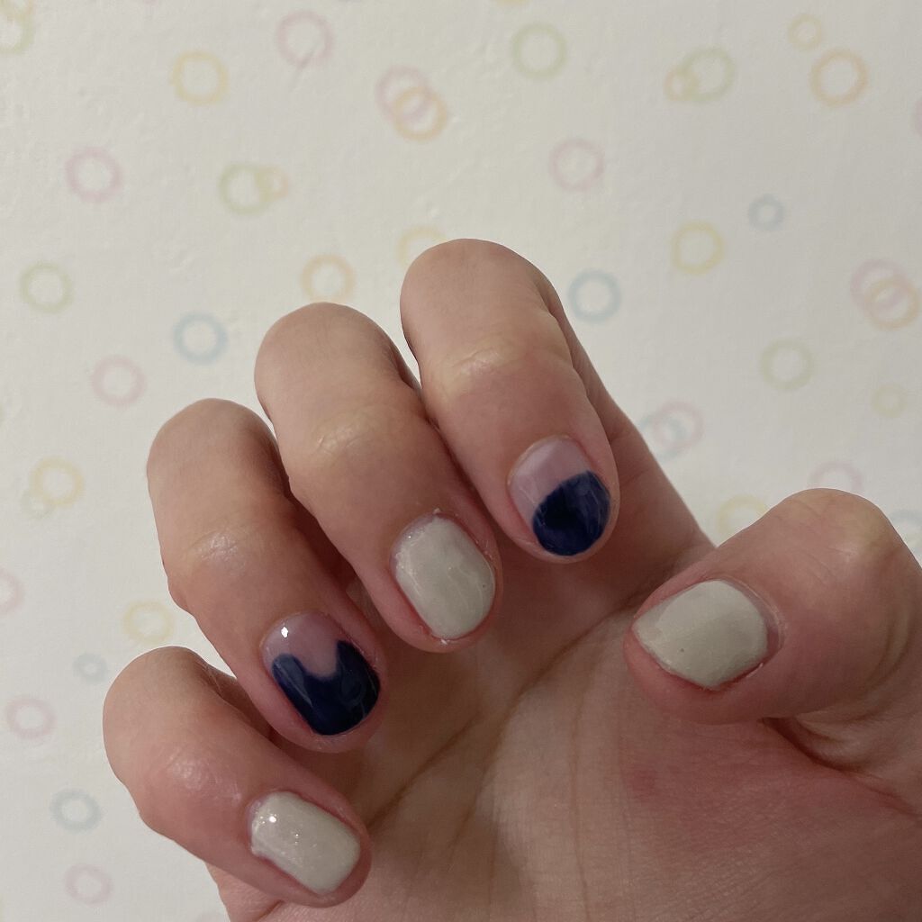 ジェルネイル（ライト対応）/セリア/ジェルネイルを使ったクチコミ（2枚目）