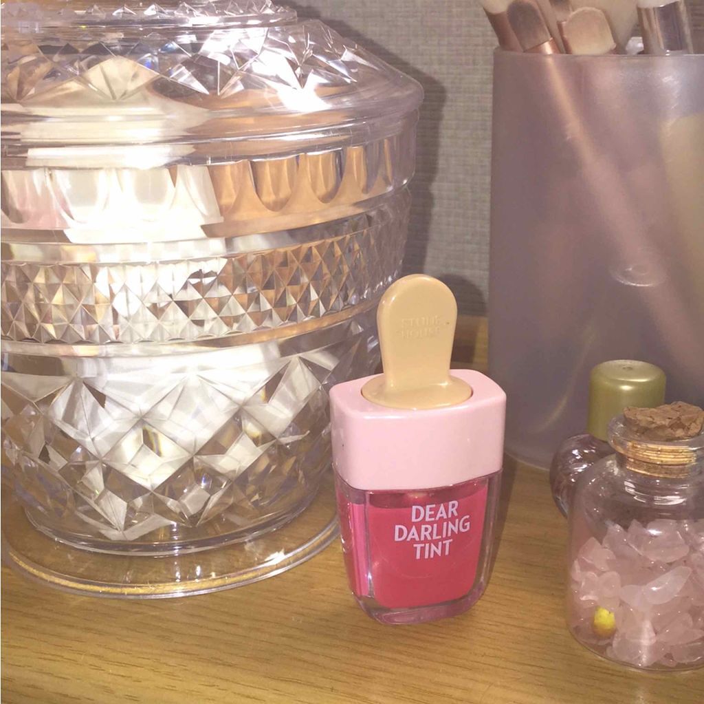 ディアダーリン ウォータージェルティント (アイスティント)/ETUDE/口紅を使ったクチコミ(1枚目)