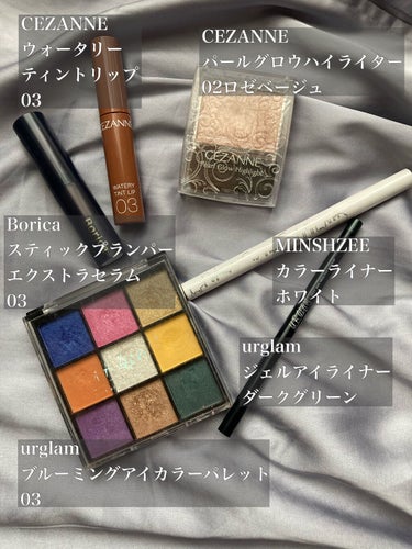 UR GLAM　BLOOMING EYE COLOR PALETTE/U R GLAM/アイシャドウパレットを使ったクチコミ（2枚目）