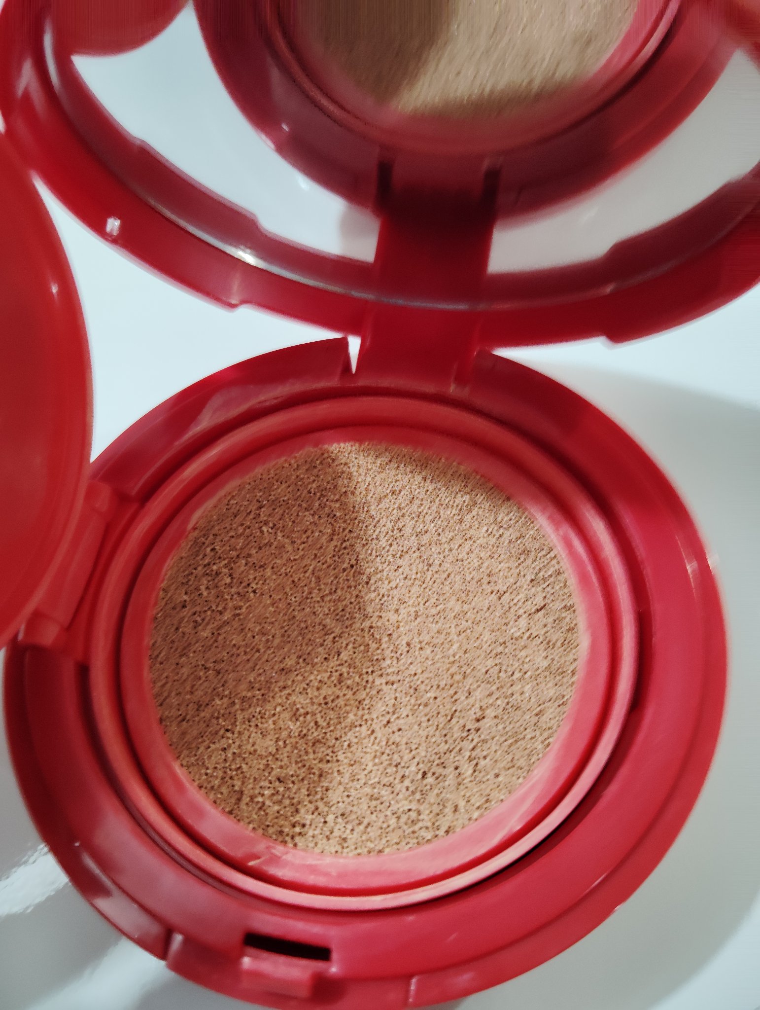 ＆．パウダーチーク シルキーピンク/DAISO/パウダーチークを使ったクチコミ（3枚目）