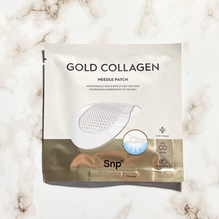 ゴールドコラーゲンニードルパッチ/SNP/アイケア・アイクリームを使ったクチコミ(5枚目)