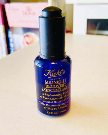 キールズ ミッドナイトボタニカル コンセントレート/Kiehl's/フェイスオイルを使ったクチコミ（1枚目）