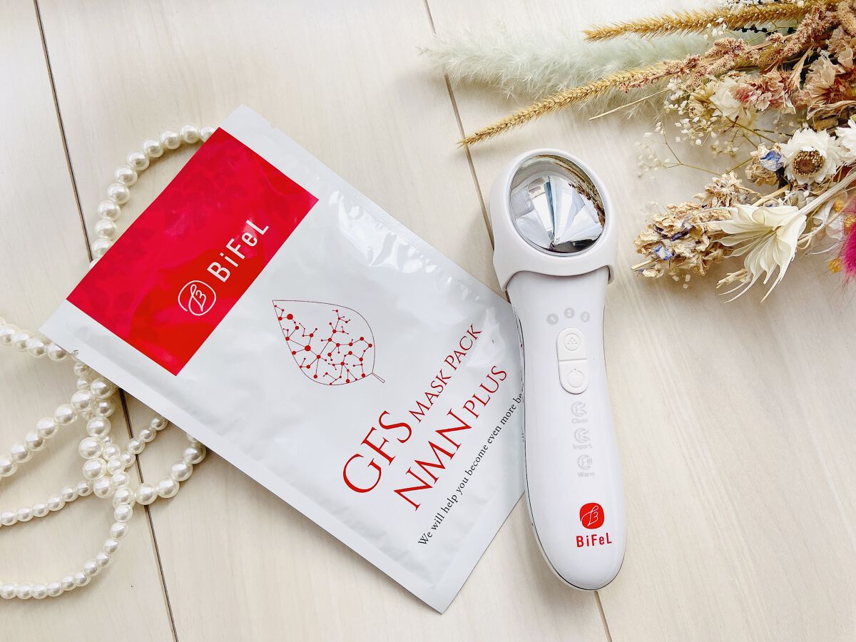 導入美顔器イオンブースター＆GFSマスク/bifel/美顔器・マッサージを使ったクチコミ（2枚目）