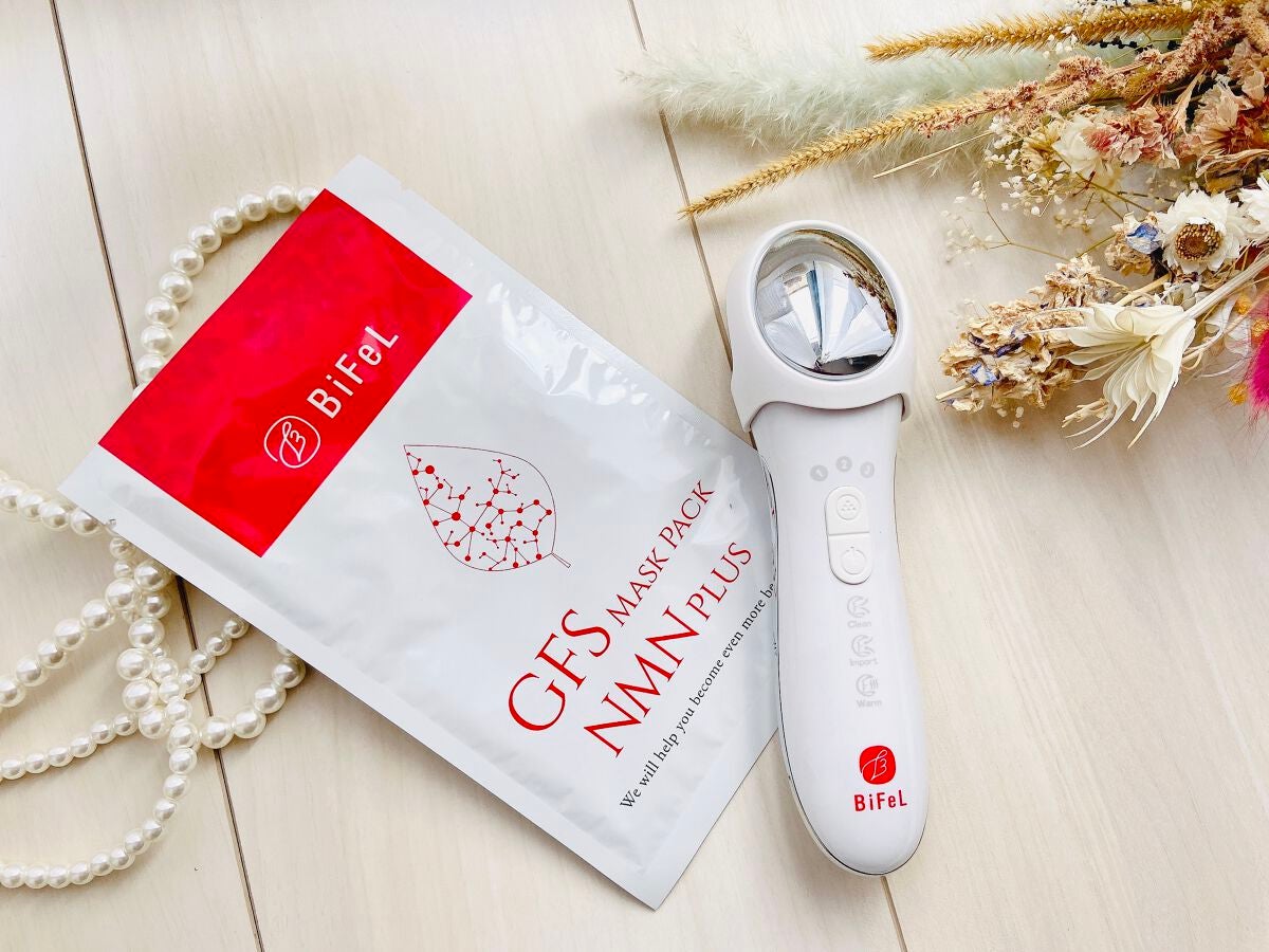 導入美顔器イオンブースター&GFSマスク/bifel/美顔器・マッサージを使ったクチコミ(2枚目)