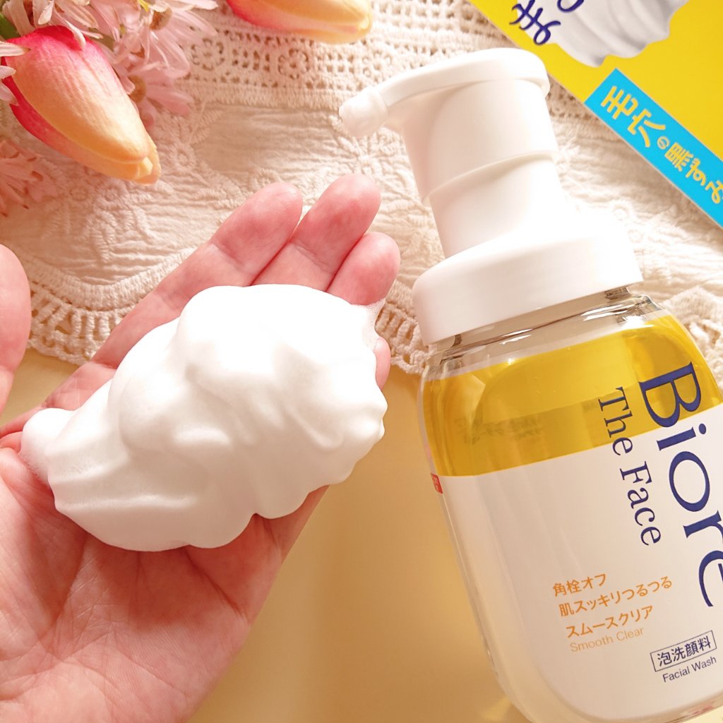 ビオレ ザフェイス 泡洗顔料 スムースクリア/ビオレ/泡洗顔を使ったクチコミ（3枚目）