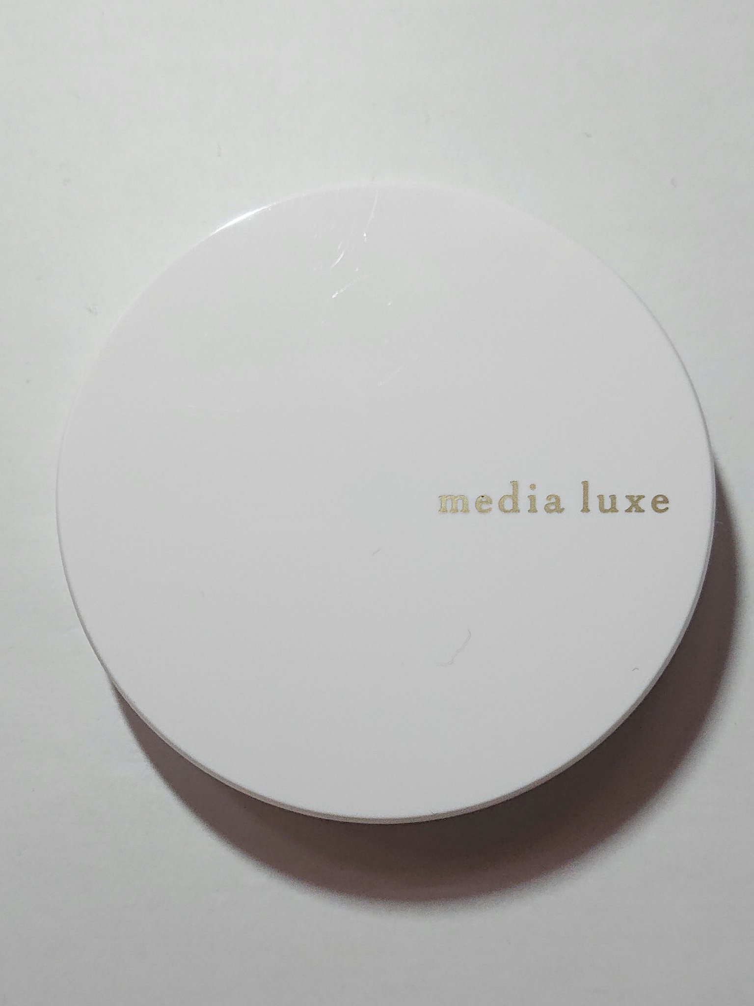 プレストパウダー/media luxe/プレストパウダーを使ったクチコミ（1枚目）