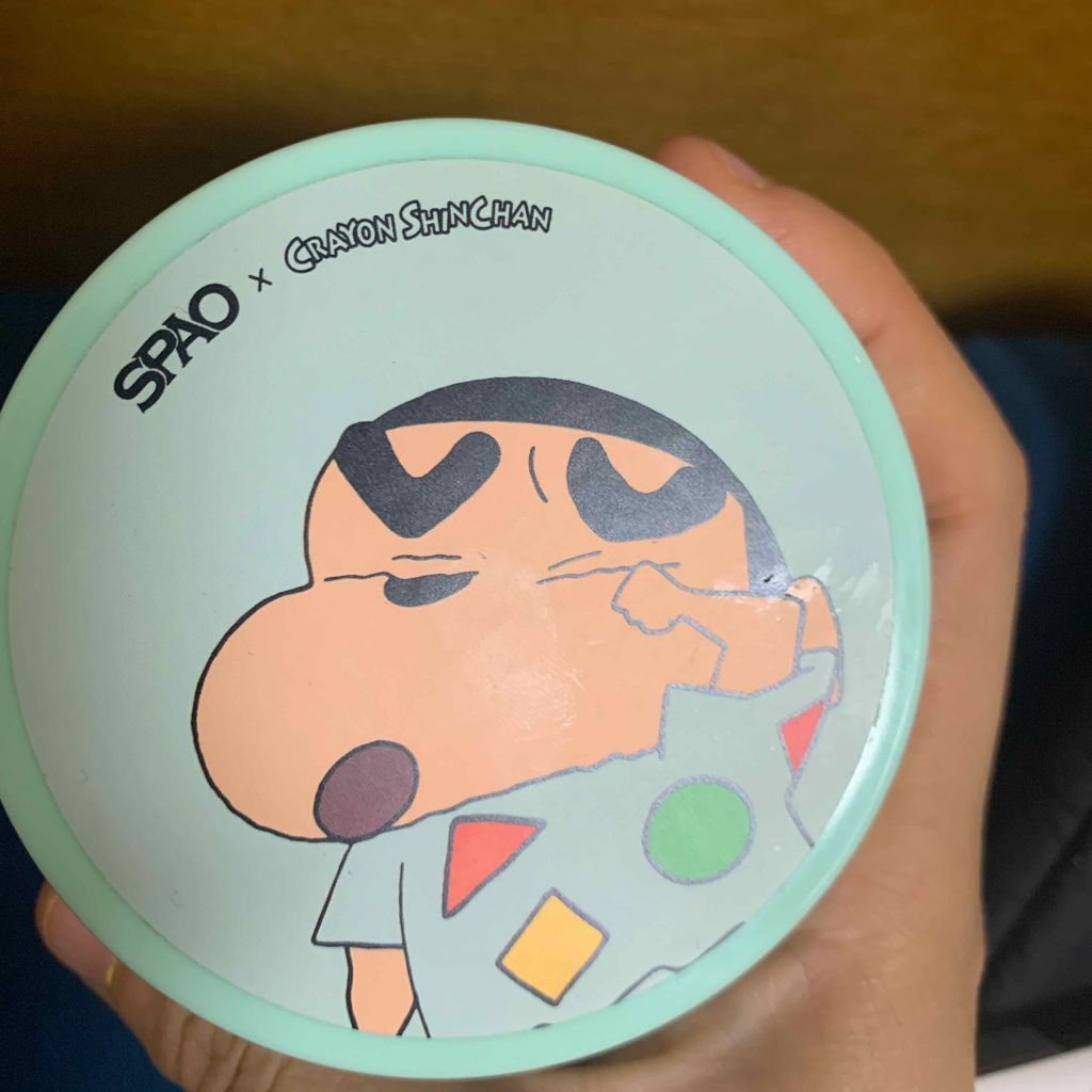 まる on LIPS 「クレヨンしんちゃんおやすみマスクひんやりしてモチモチで気持ちい..」(1枚目)