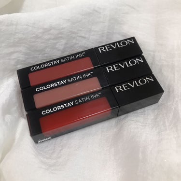 カラーステイ サテン インク 020 オン ア ミッション/REVLON/口紅を使ったクチコミ（2枚目）