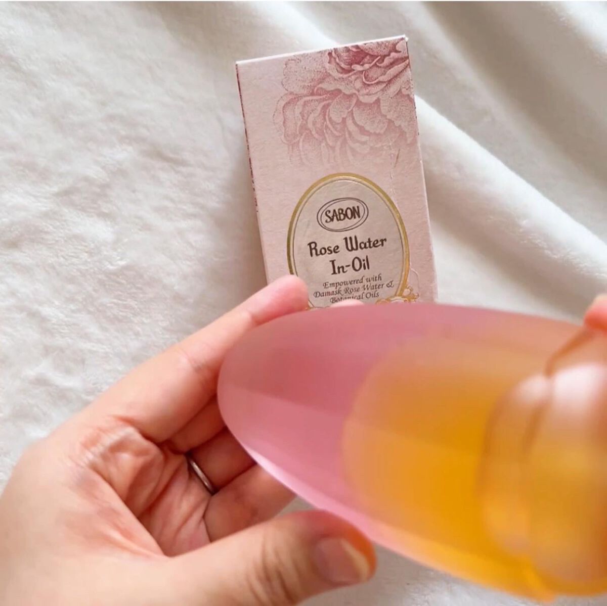 ローズウォーターインオイル/SABON/ミスト状化粧水を使ったクチコミ（2枚目）