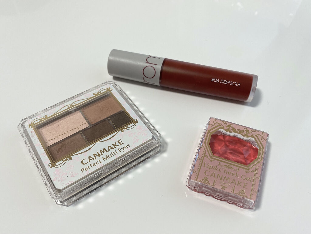 リップ＆チーク ジェル/キャンメイク/ジェル・クリームチークを使ったクチコミ（1枚目）